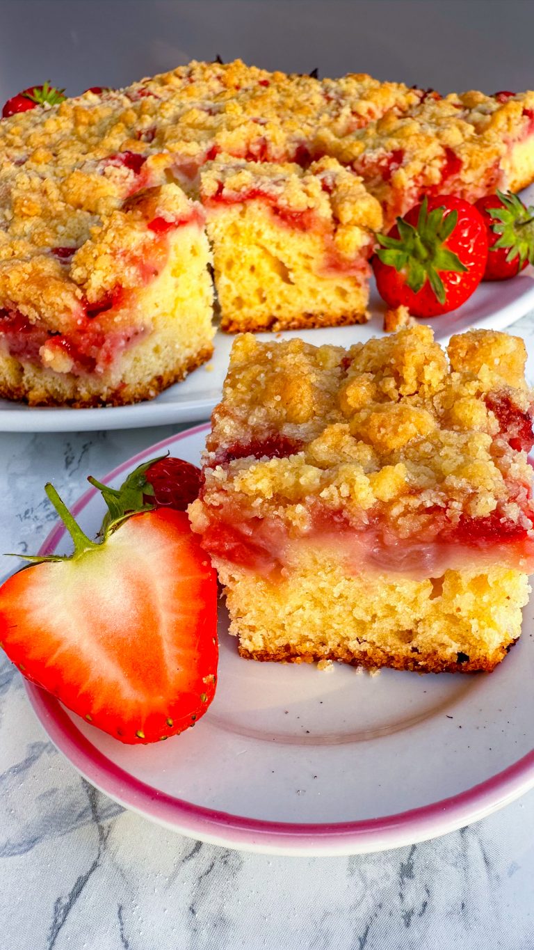 Erdbeer-Streusel-Kuchen