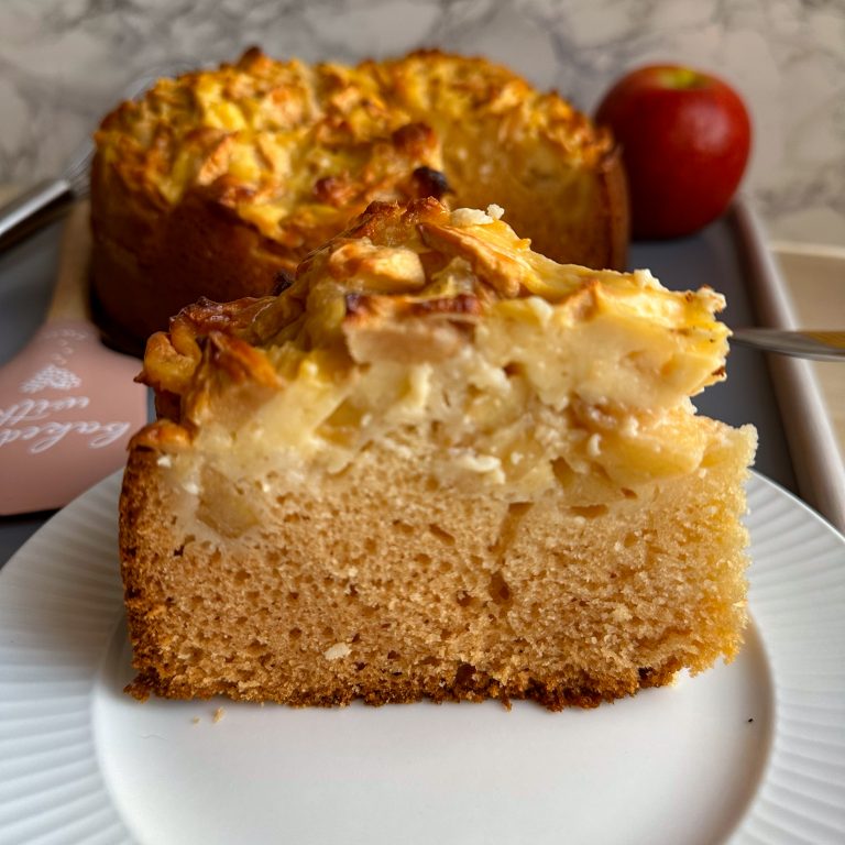 Hermann-Teig Vanille Apfelkuchen