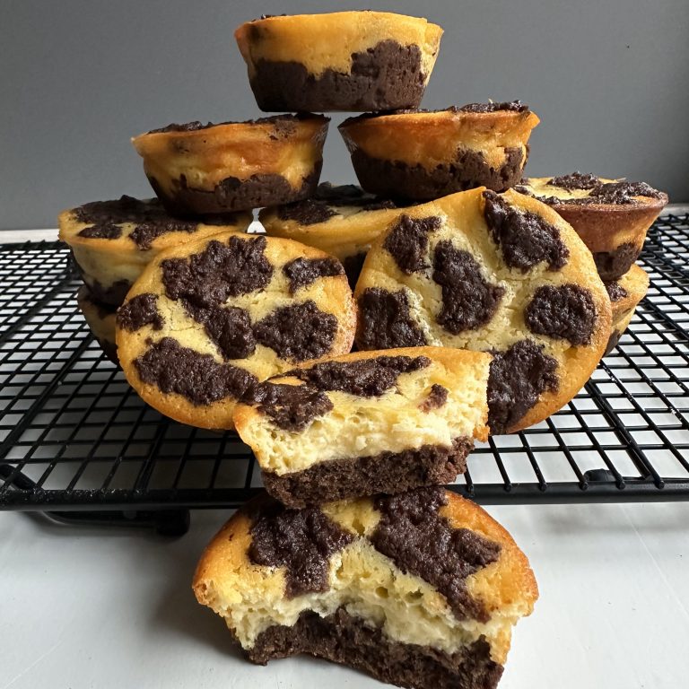 Zupfkuchen Muffins mit Hermann-Teig