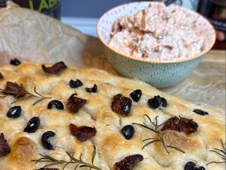 Foccacia mit Sauerteig