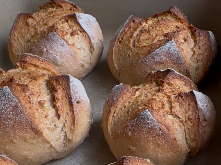 Brötchen ohne Gehzeit