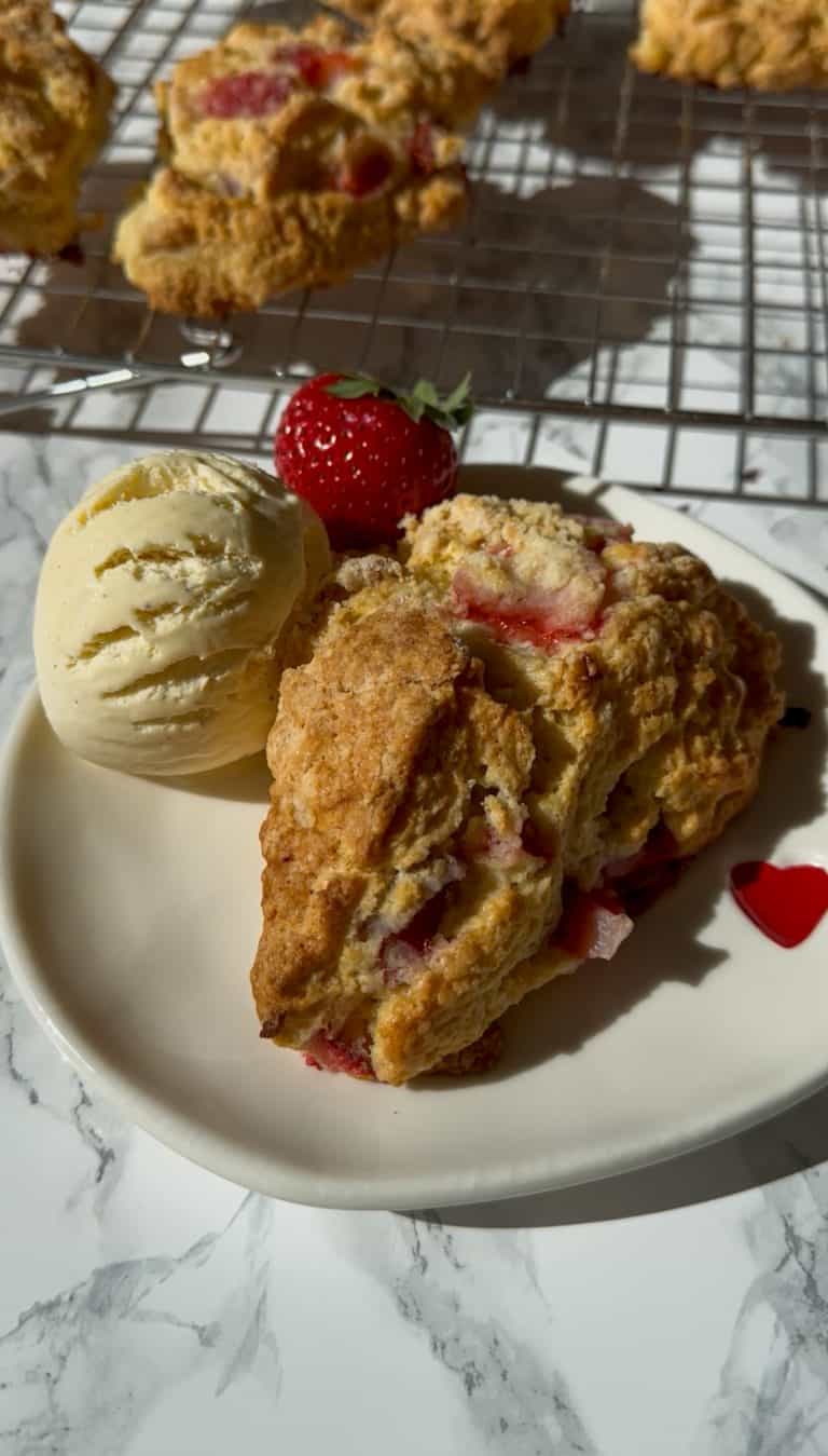 Erdbeer Scones
