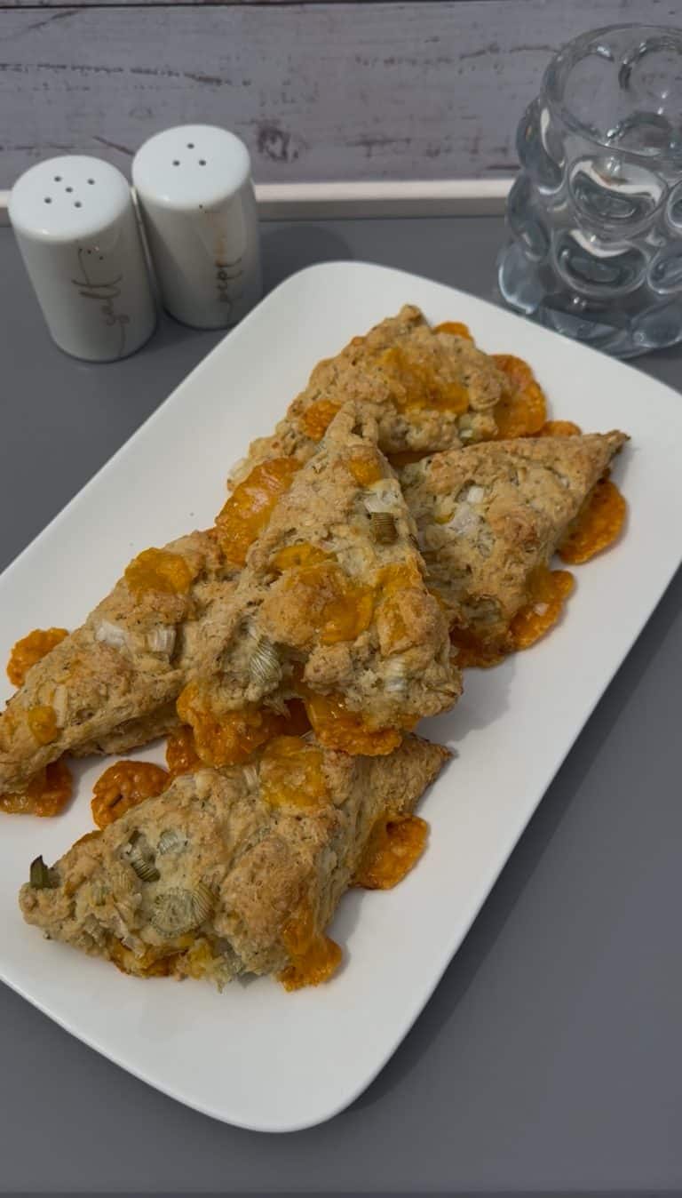 Cheddar Feta Scones