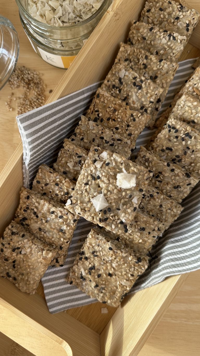 Kräcker aus Sauerteigresten