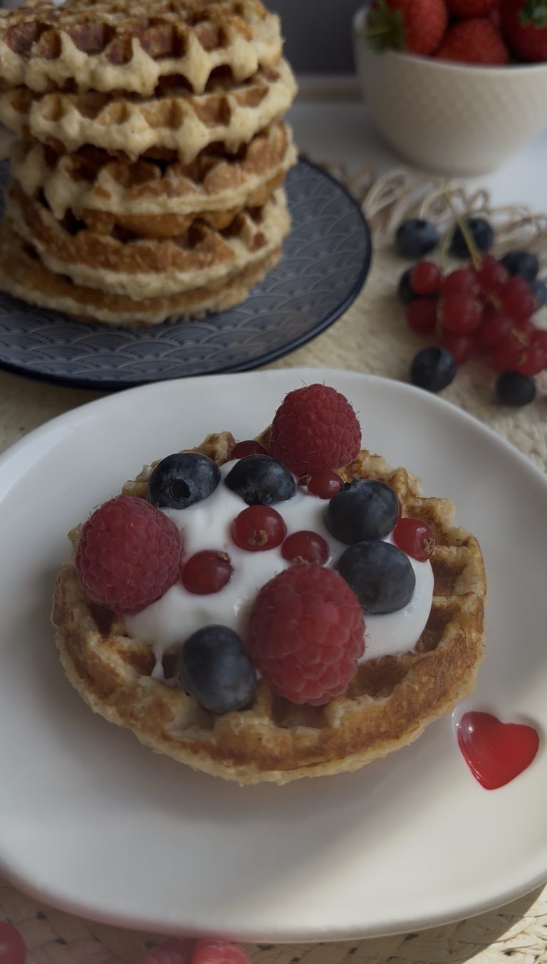 Mini Quark Waffeln