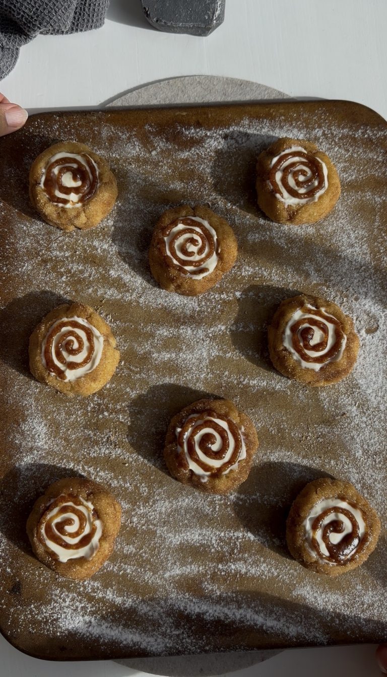 Zimt-Cheescake-Cookies